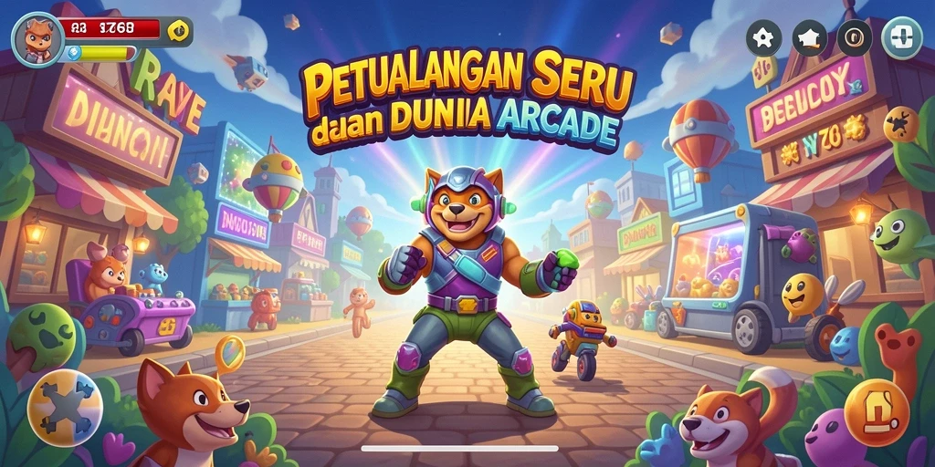 Tampilan gameplay 8768 yang seru dan penuh aksi.