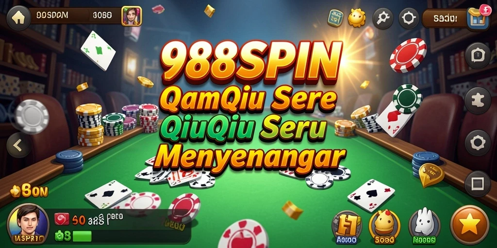 Tampilan gameplay QiuQiu yang menarik dan interaktif.
