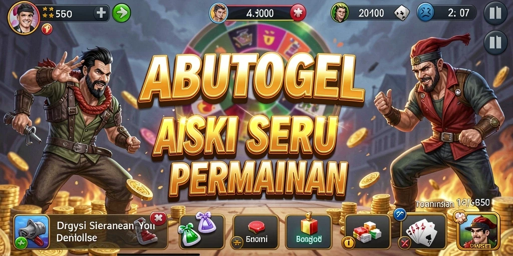 Tampilan gameplay seru dari ABUTOGEL yang penuh aksi.