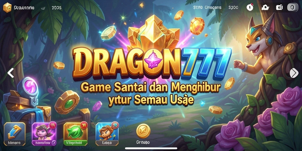 Tangkapan layar DRAGON777 menampilkan keseruan gameplay yang menarik.