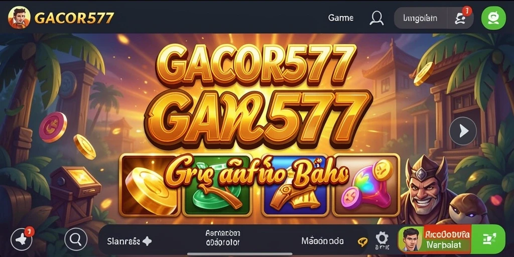 Gameplay seru GACOR577 dengan tampilan grafis yang menarik.