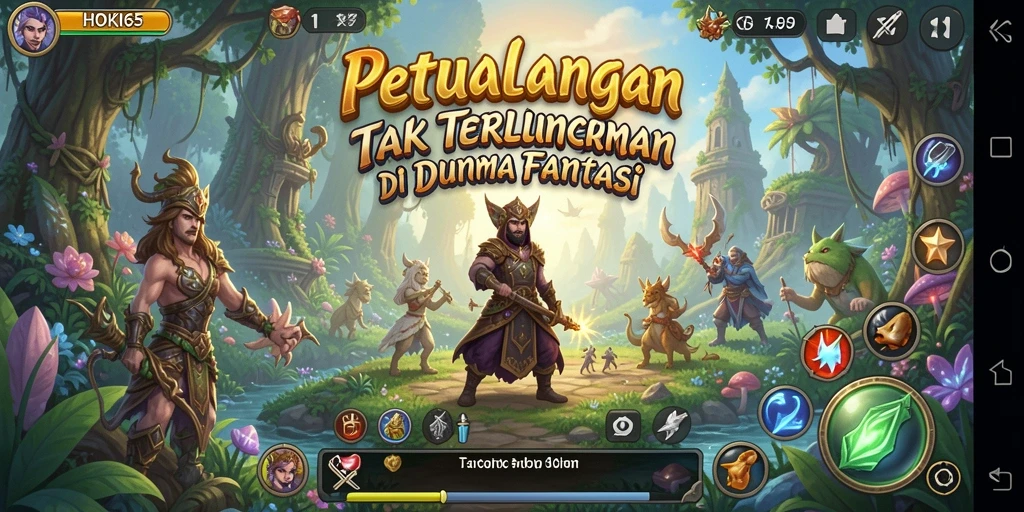 Tampilan aktivitas dalam HOKI65 yang penuh petualangan.