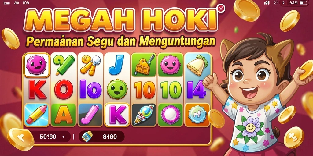 Tampilan gameplay Bingo yang seru di MEGAHOKI.