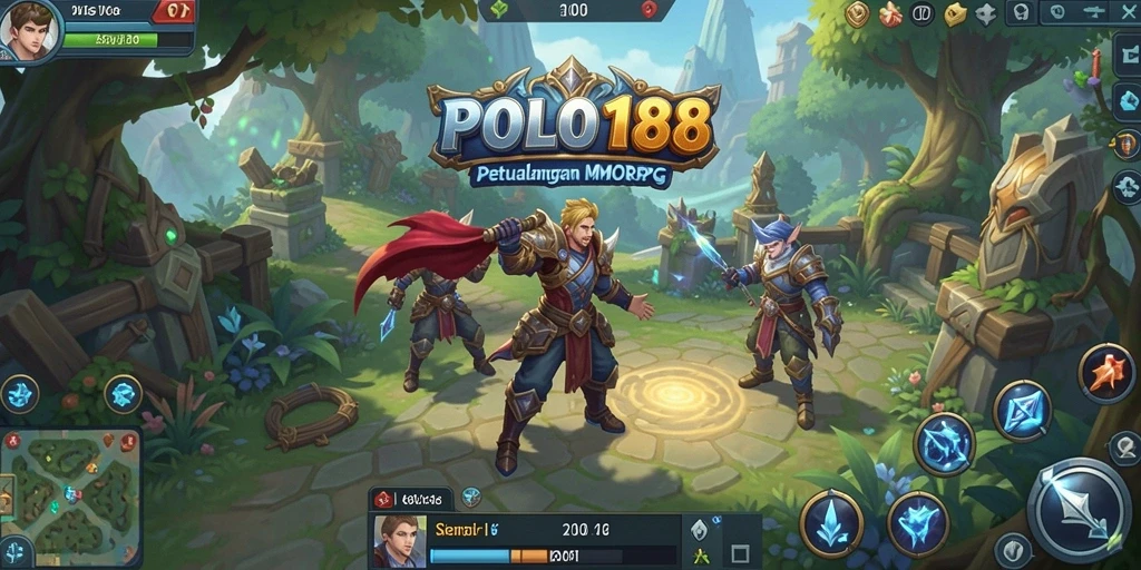 Screenshot gameplay POLO188 menampilkan aksi pertempuran yang mendebarkan.