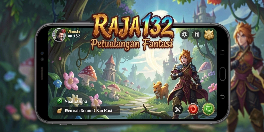 Tangkapan layar gameplay RAJA132 menampilkan aksi seru di dunia petualangan.