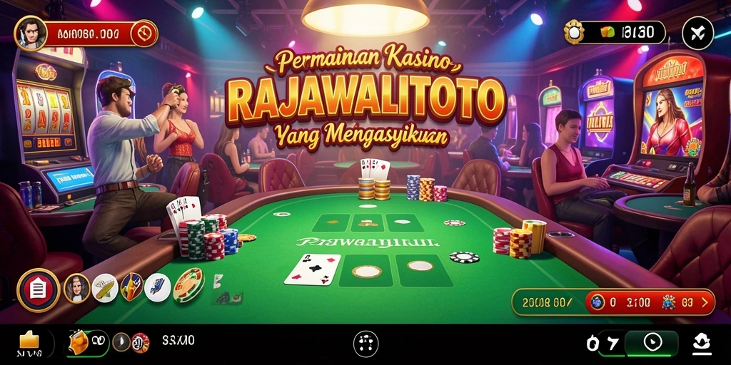 Tampilan menakjubkan dari gameplay RAJAWALITOTO yang seru.