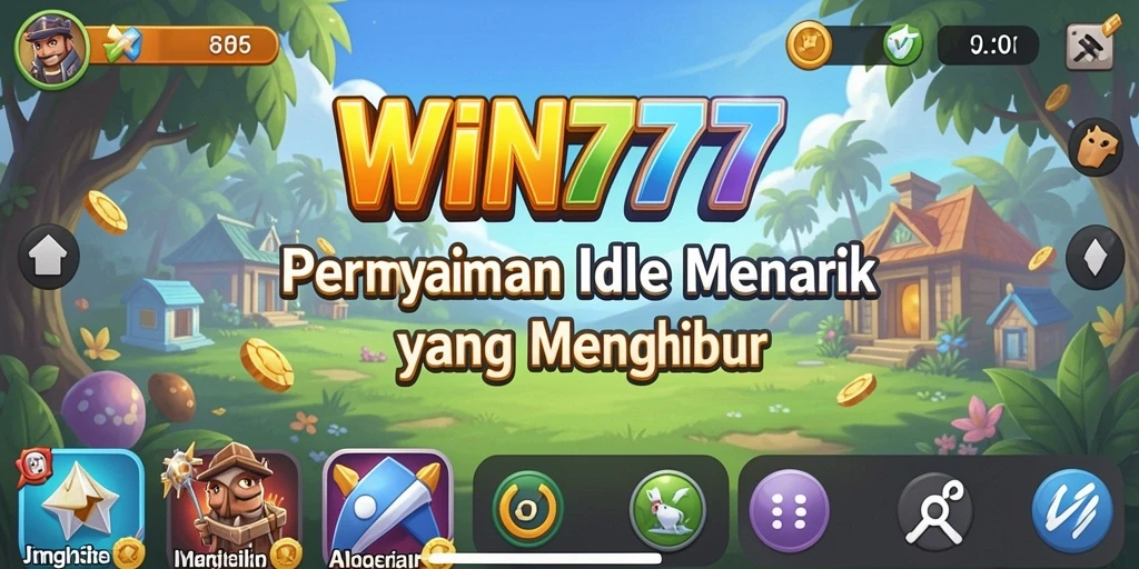 Tampilan gameplay <strong>WIN777</strong> yang memukau dan menghibur bagi para pemain idle.
